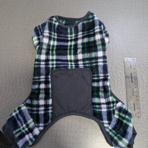 Pawslife Blue Plaid Dog Pajamas